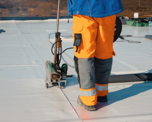 TPO Roof Installation