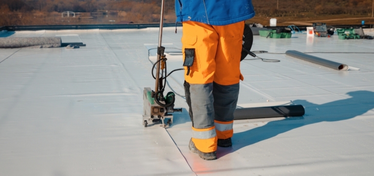 TPO Roof Installation
